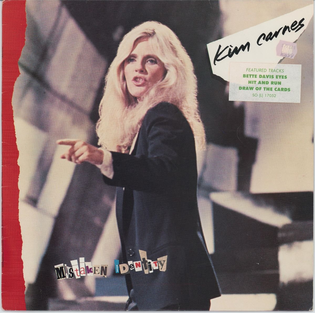 Kim Carnes - Mistaken Identity (G+/VG)