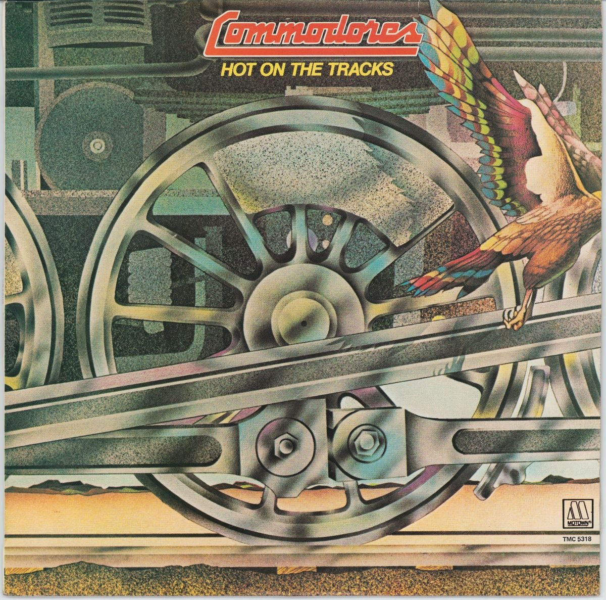 Commodores - Hot On The Tracks (VG/VG+)