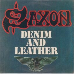 Saxon - Denim And Leather (VG+)
