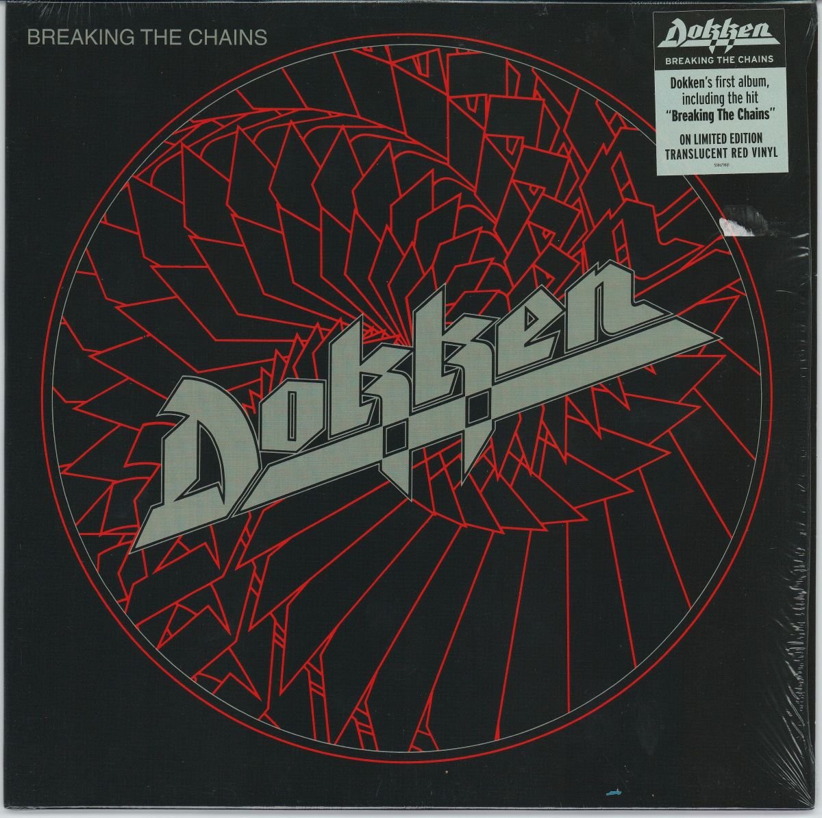 Dokken - Breaking The Chains (VG+) (Red Transparent Vinyl)
