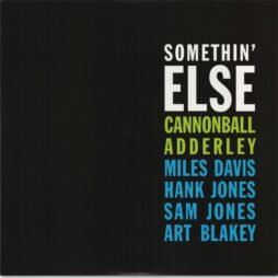 Cannonball Adderley - Somethin' Else (VG+) (Blue Vinyl)
