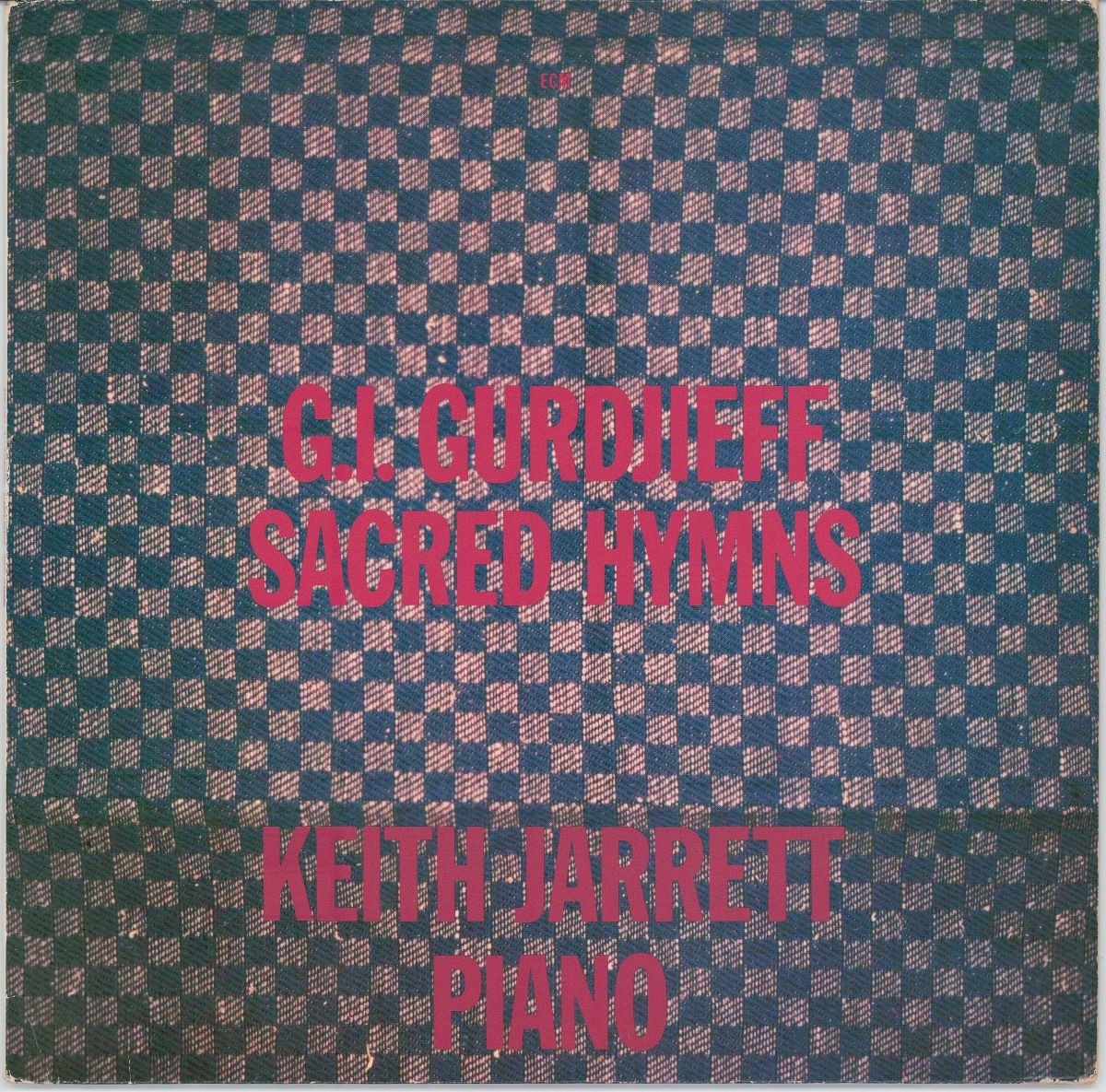 G. I. Gurdjieff - Keith Jarrett - Sacred Hymns (G/VG)