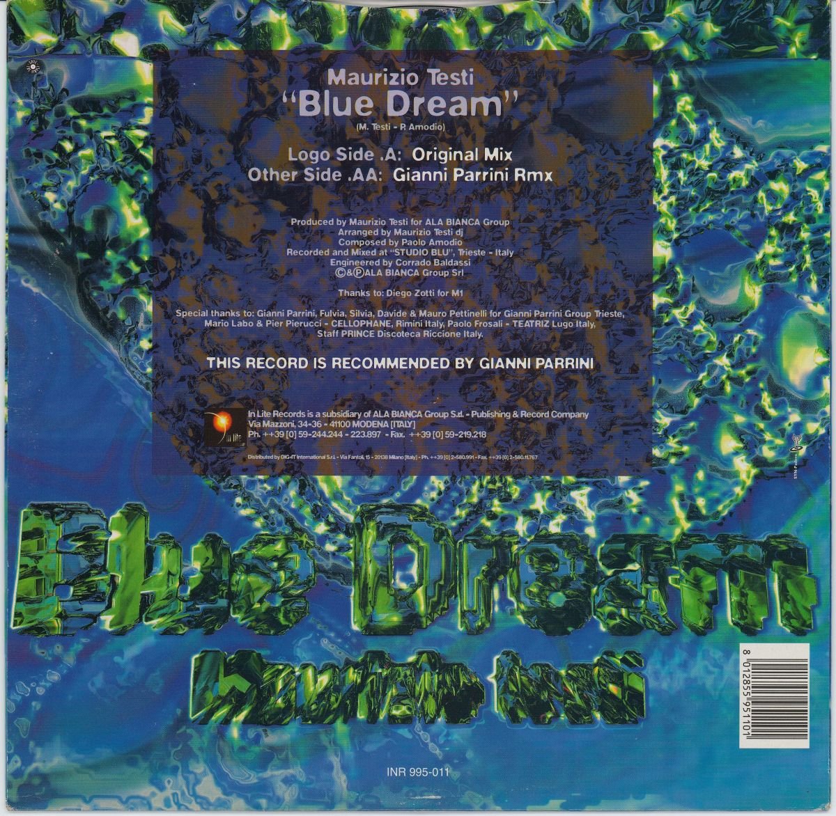 Maurizio Testi - Blue Dream (VG+)