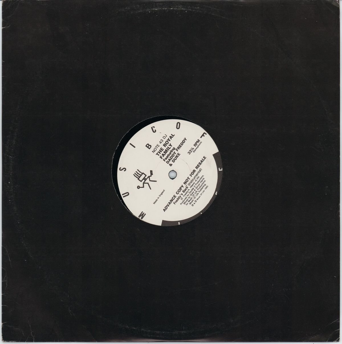 The Royal Family - Freddy's Back (VG+/Gen) (12")