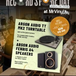 Record Store Day Turntable Special - Argon Audio TTMK2 Turntable and Argon Audio Fenris A4 Speakers