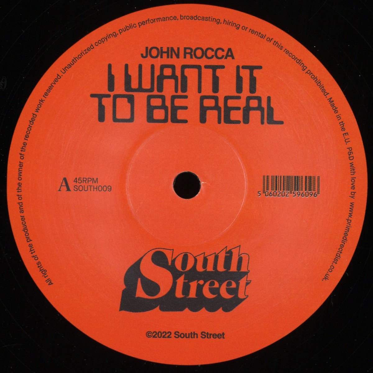 John Rocca - I Want It To Be Real