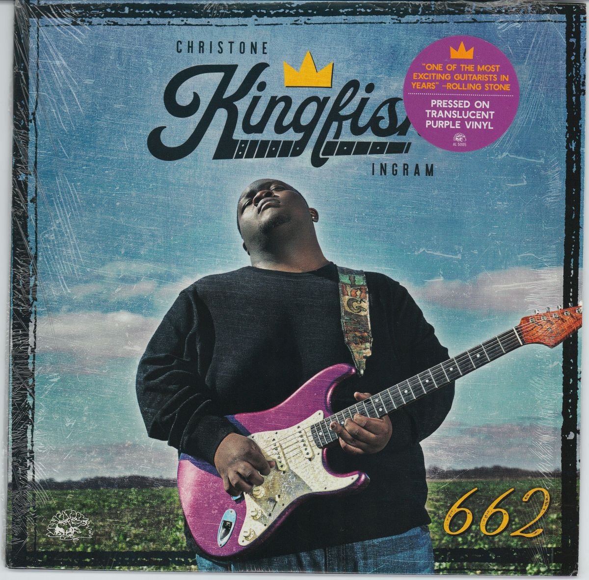 Christone "Kingfish" Ingram - 662 (VG+) (Purple Transparent Vinyl)