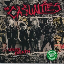 The Casualties - Until Death Studio Sessions (VG+) (Green Vinyl)
