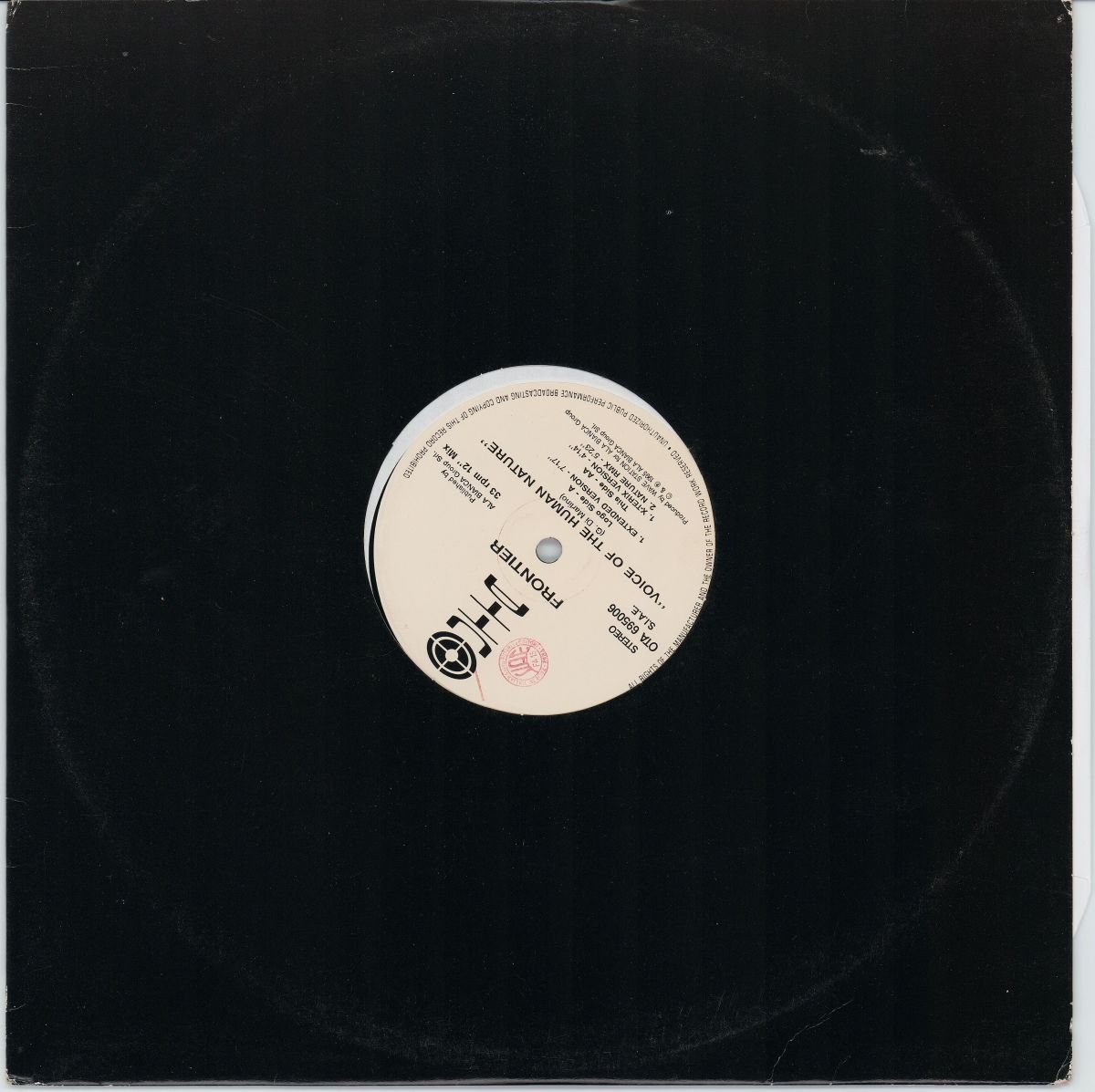 Frontier - Voice Of The Human Nature (VG+/Gen)