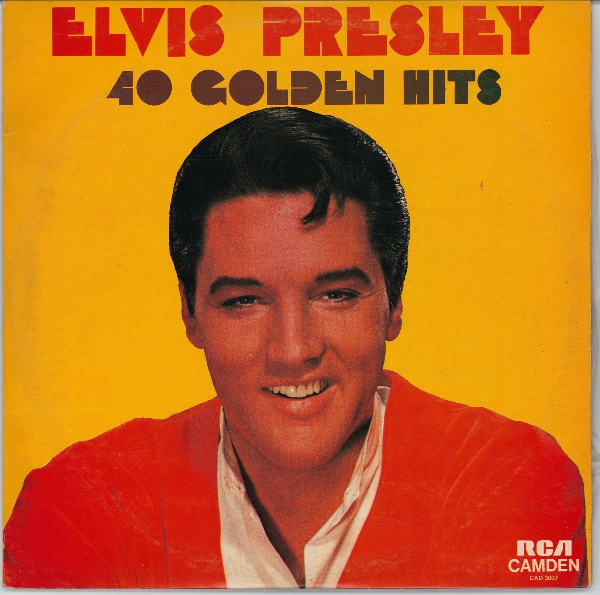 Elvis Presley - 40 Golden Hits (G+)