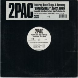 2Pac Featuring Bone Thugs-N-Harmony - Untouchable (Swizz Remix) (VG+/Gen)