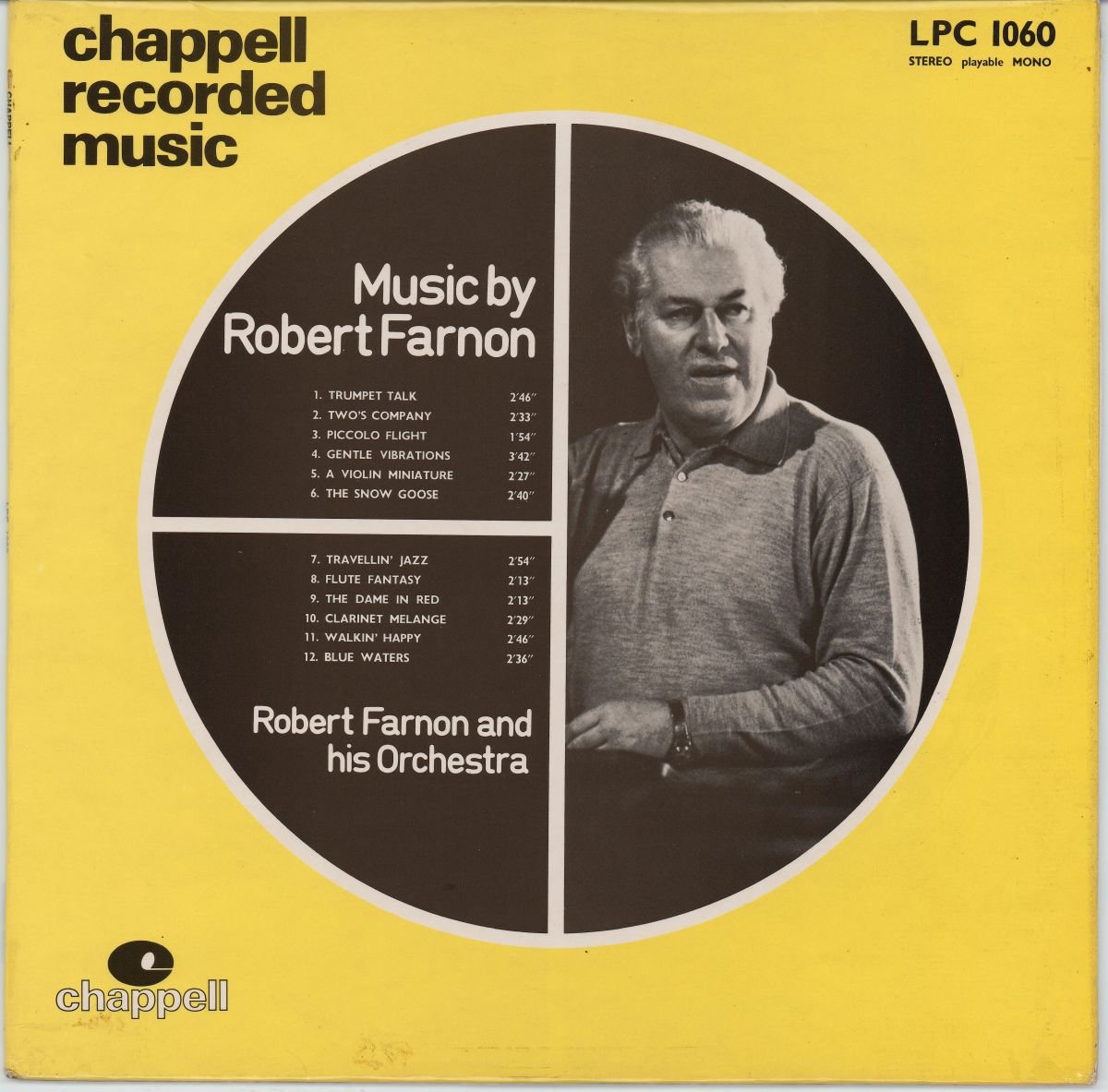 Robert Farnon And His Orchestra - Music By Robert Farnon (VG+/VG)