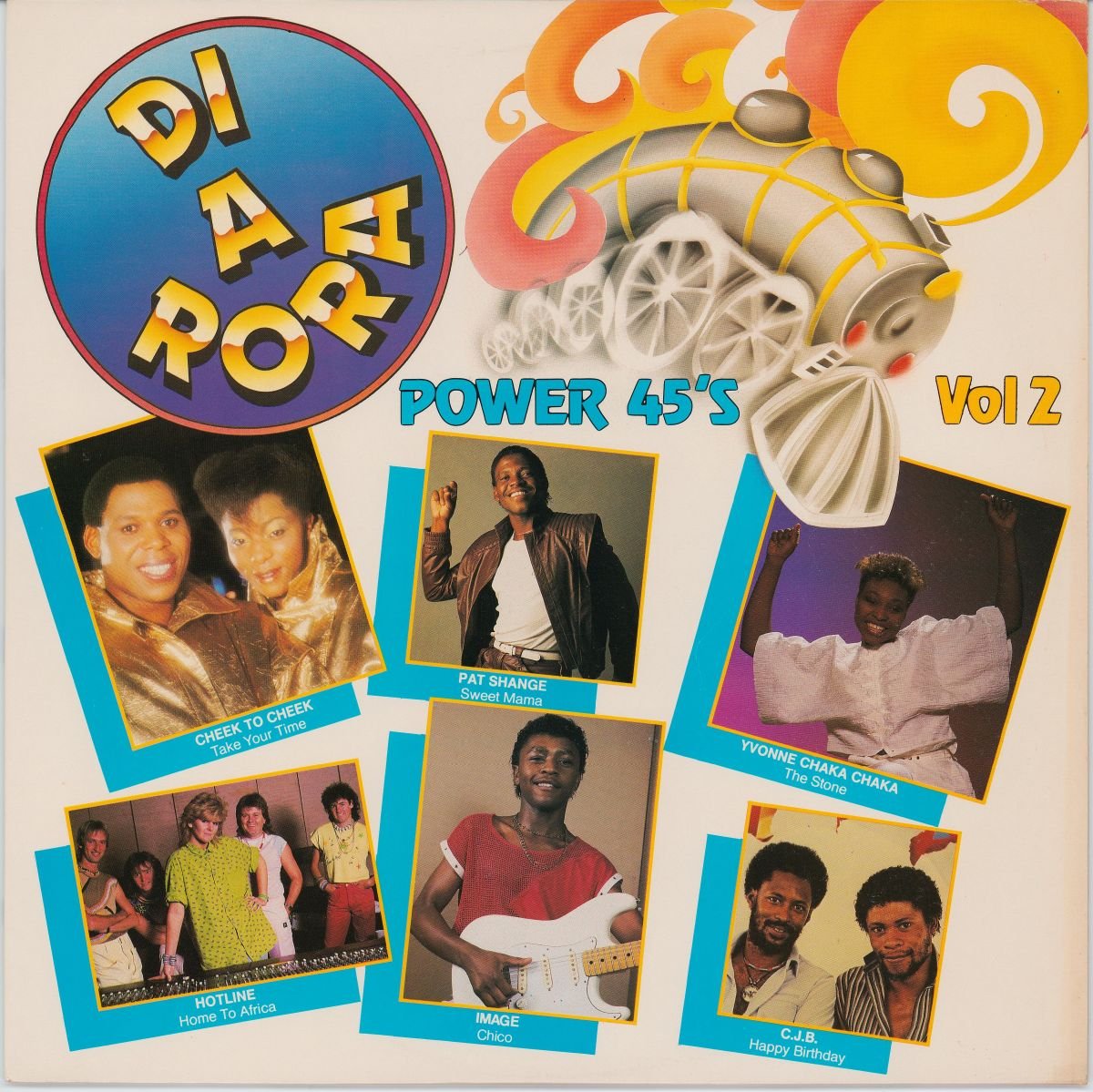 Various - Di A Rora Power 45's Vol. 2 (VG+)