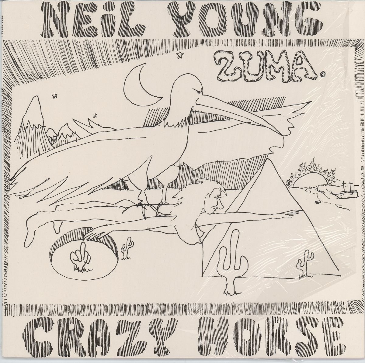 Neil Young With Crazy Horse - Zuma (VG+)