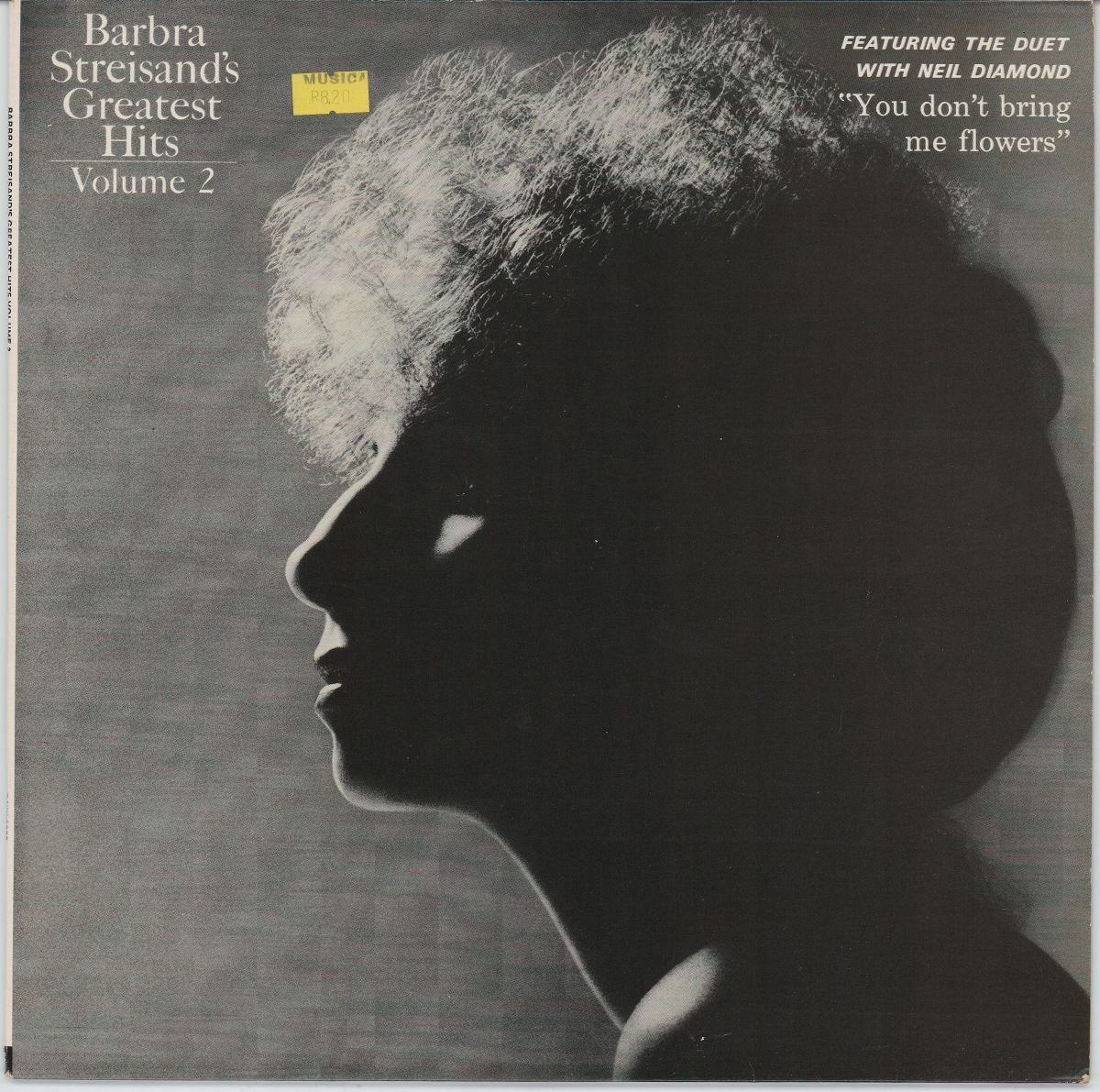 Barbra Streisand - Barbra Streisand's Greatest Hits - Volume 2 (G+/VG)