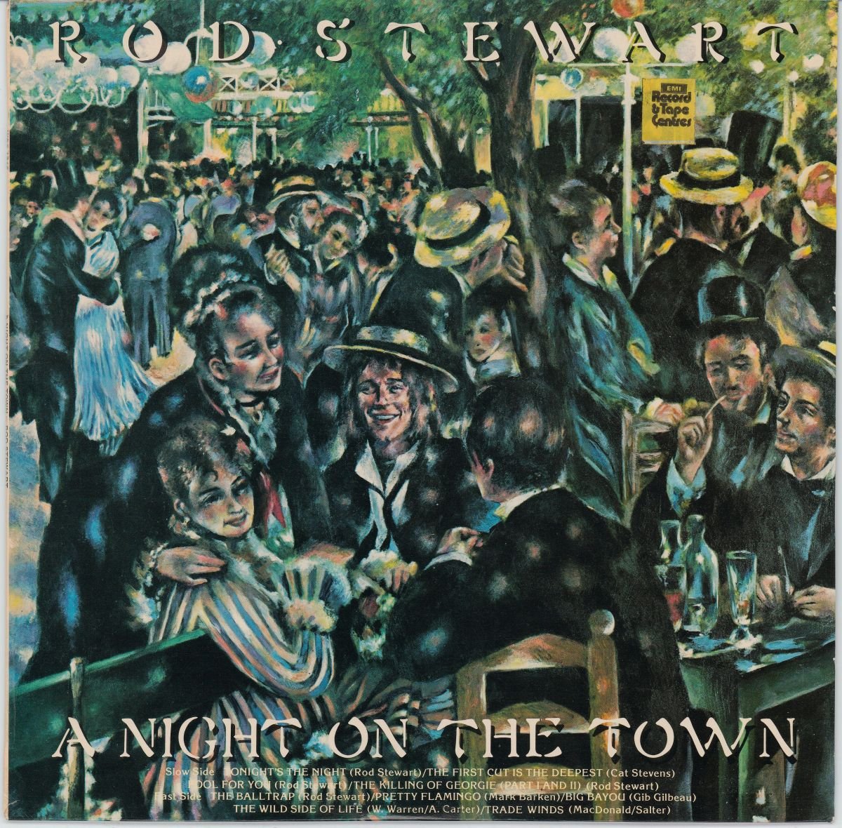 Rod Stewart - A Night On The Town (VG+/VG)