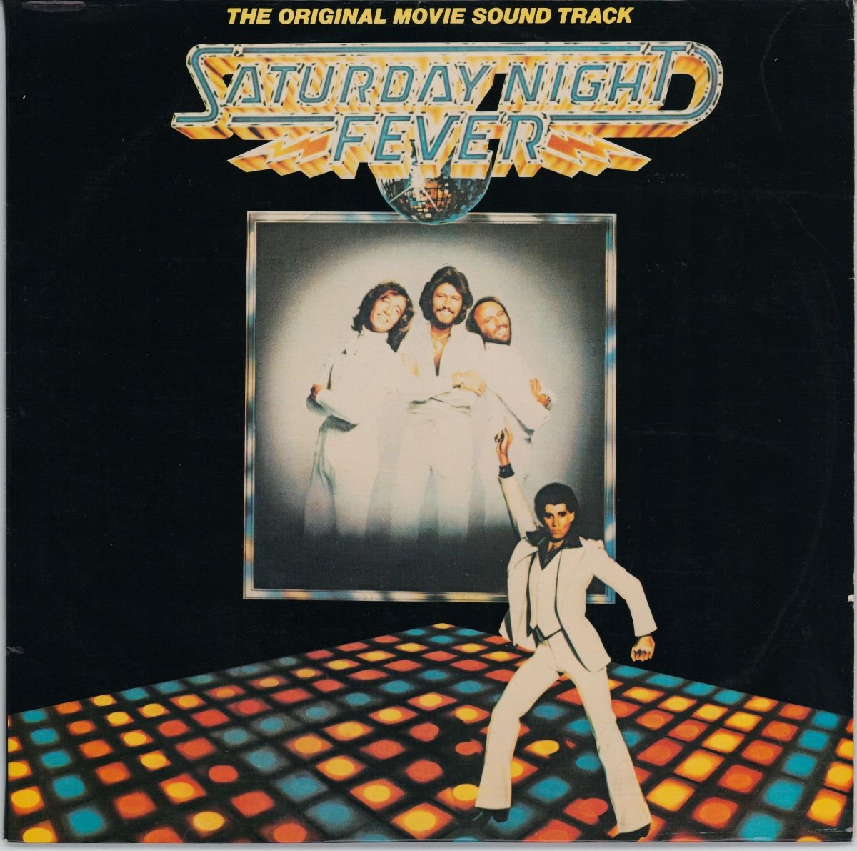 Various - Saturday Night Fever (The Original Movie Sound Track) (VG/G+) (2LP)