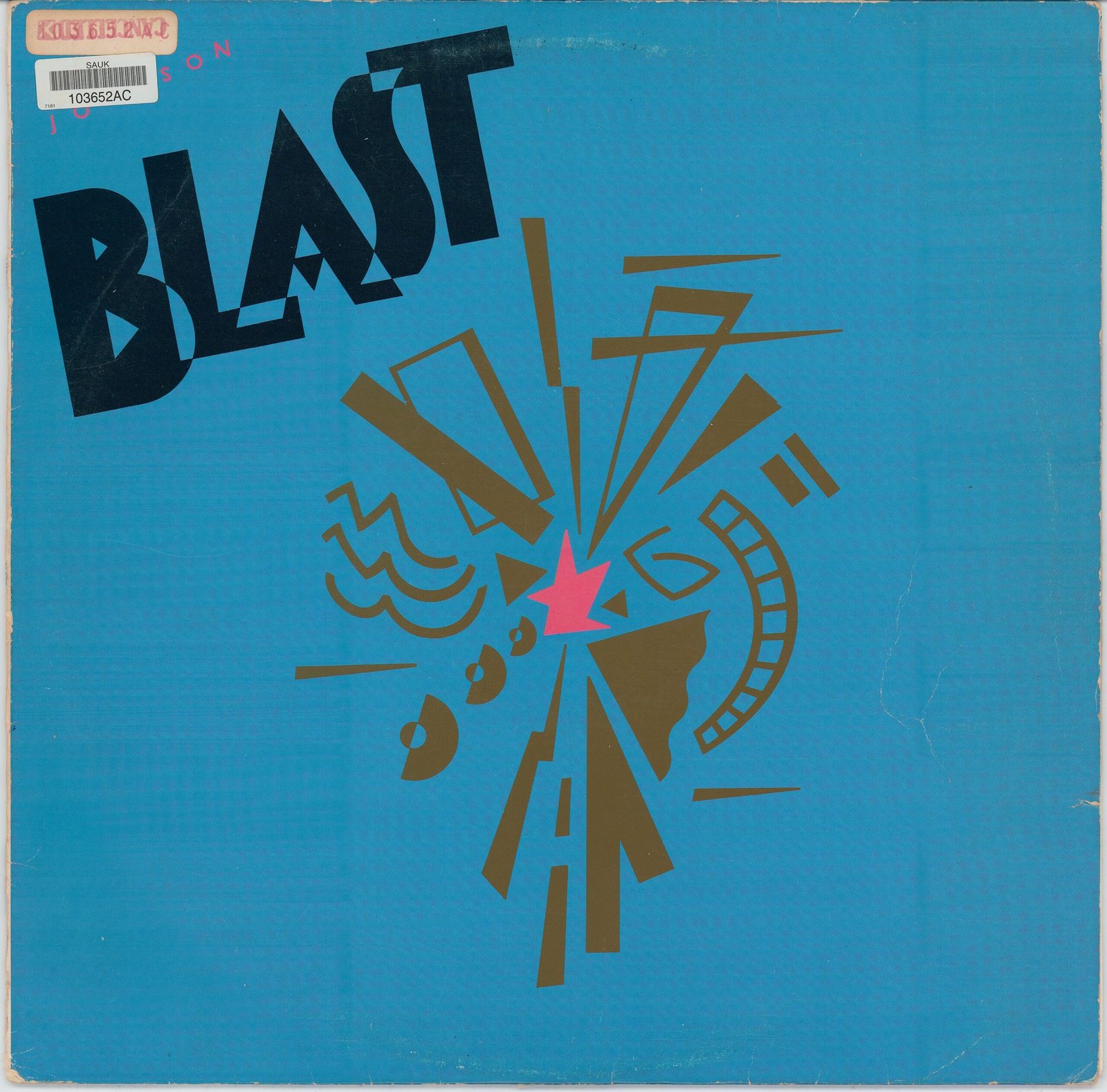 Holly Johnson - Blast (G+/VG)