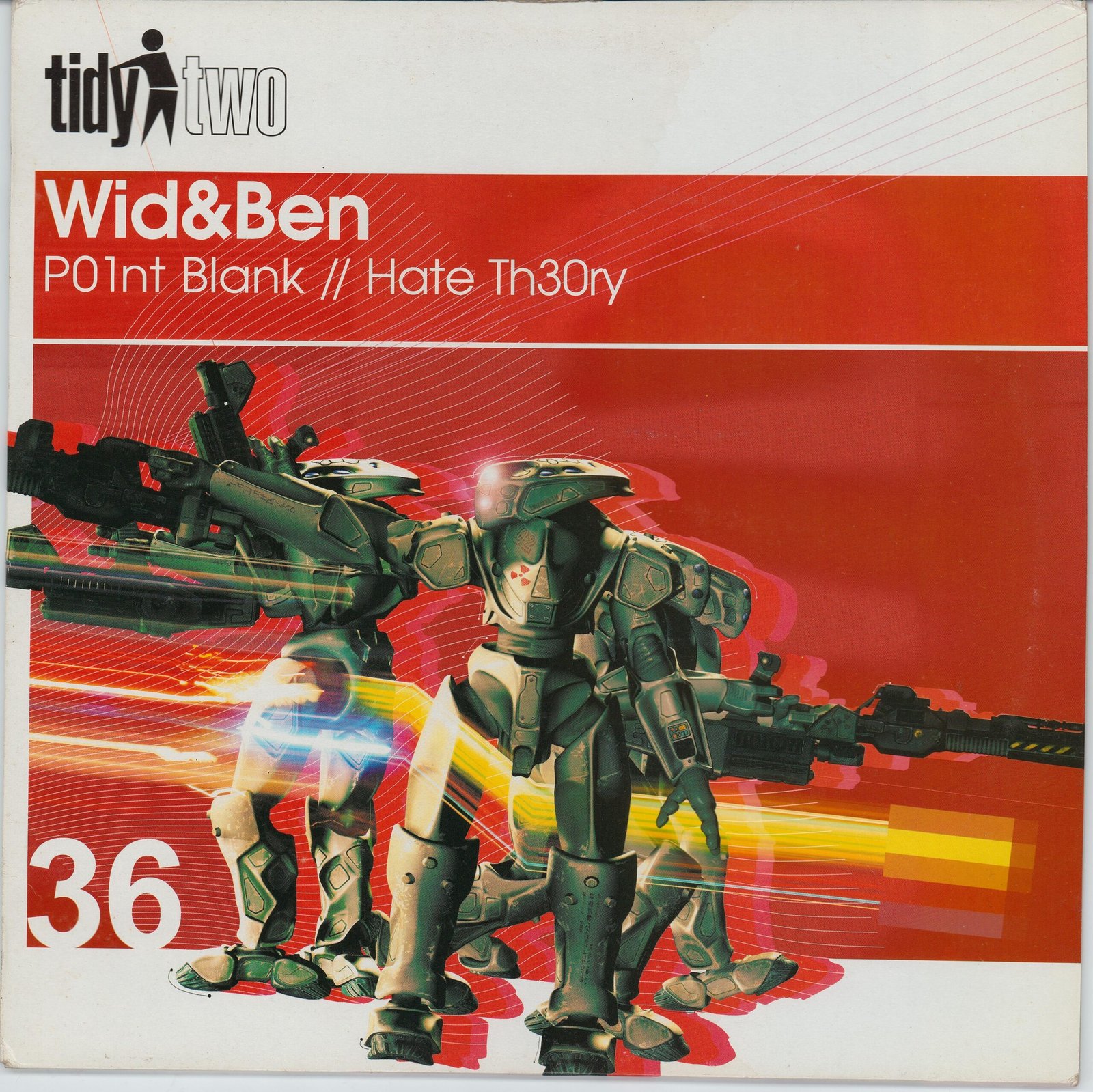 Wid & Ben - P01nt Blank / Hate Th30ry (VG/G)