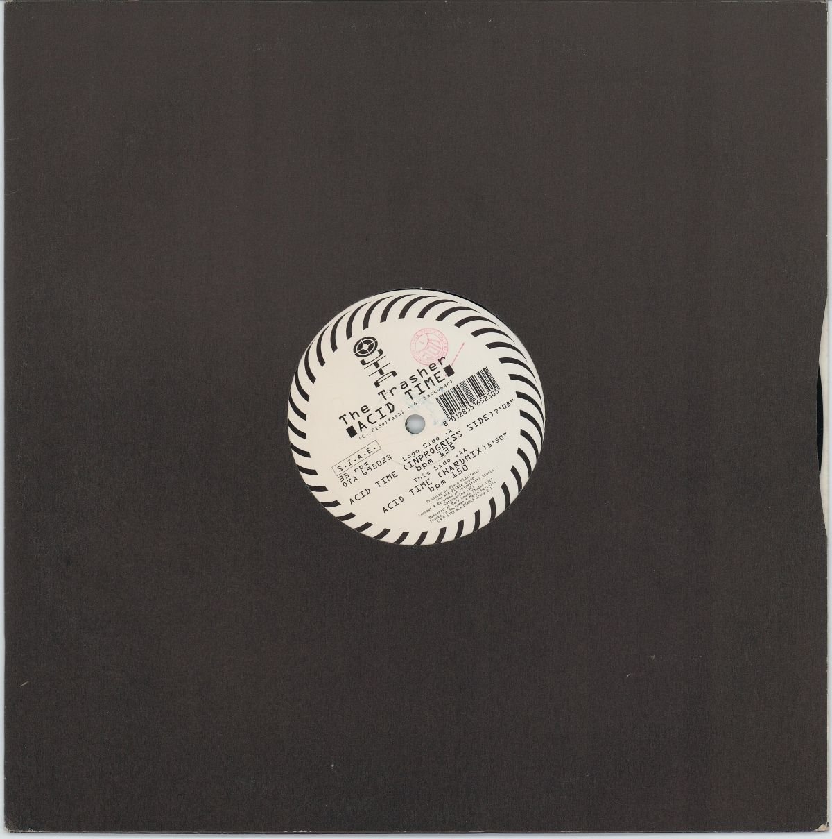 The Trasher - Acid Time (VG+/Gen) (12")