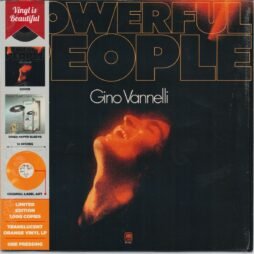 Gino Vannelli - Powerful People (VG+) (Orange Transparent Vinyl)