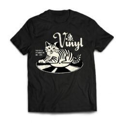 Limited Edish - Mr Vinyl Cat T-Shirt