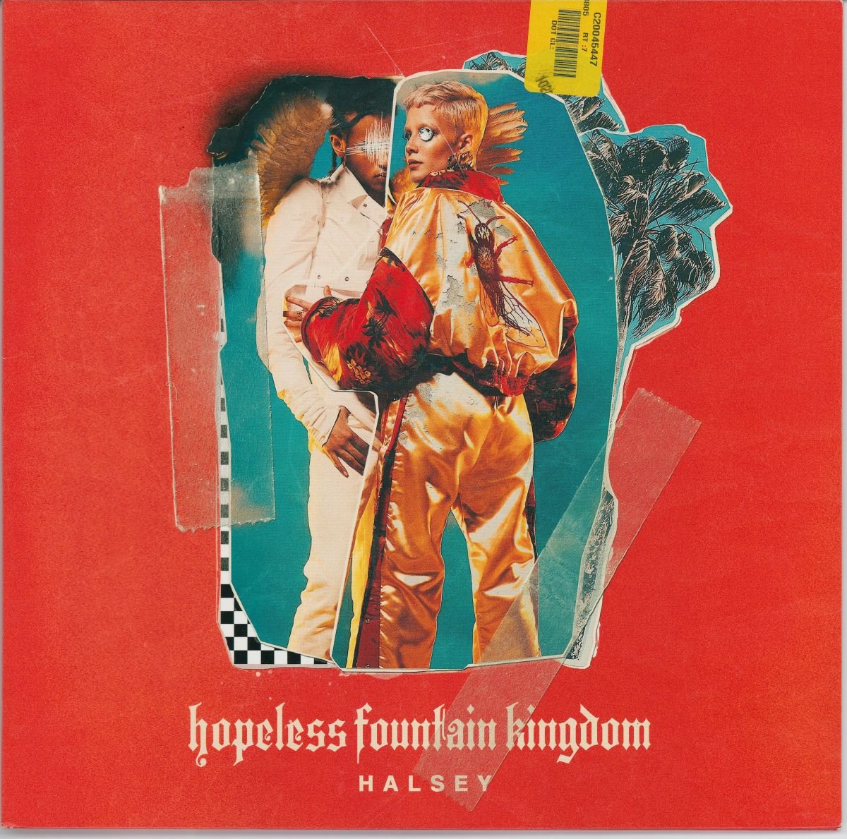 Halsey - Hopeless Fountain Kingdom (VG+/VG) (Clear With Teal Splatter Vinyl)