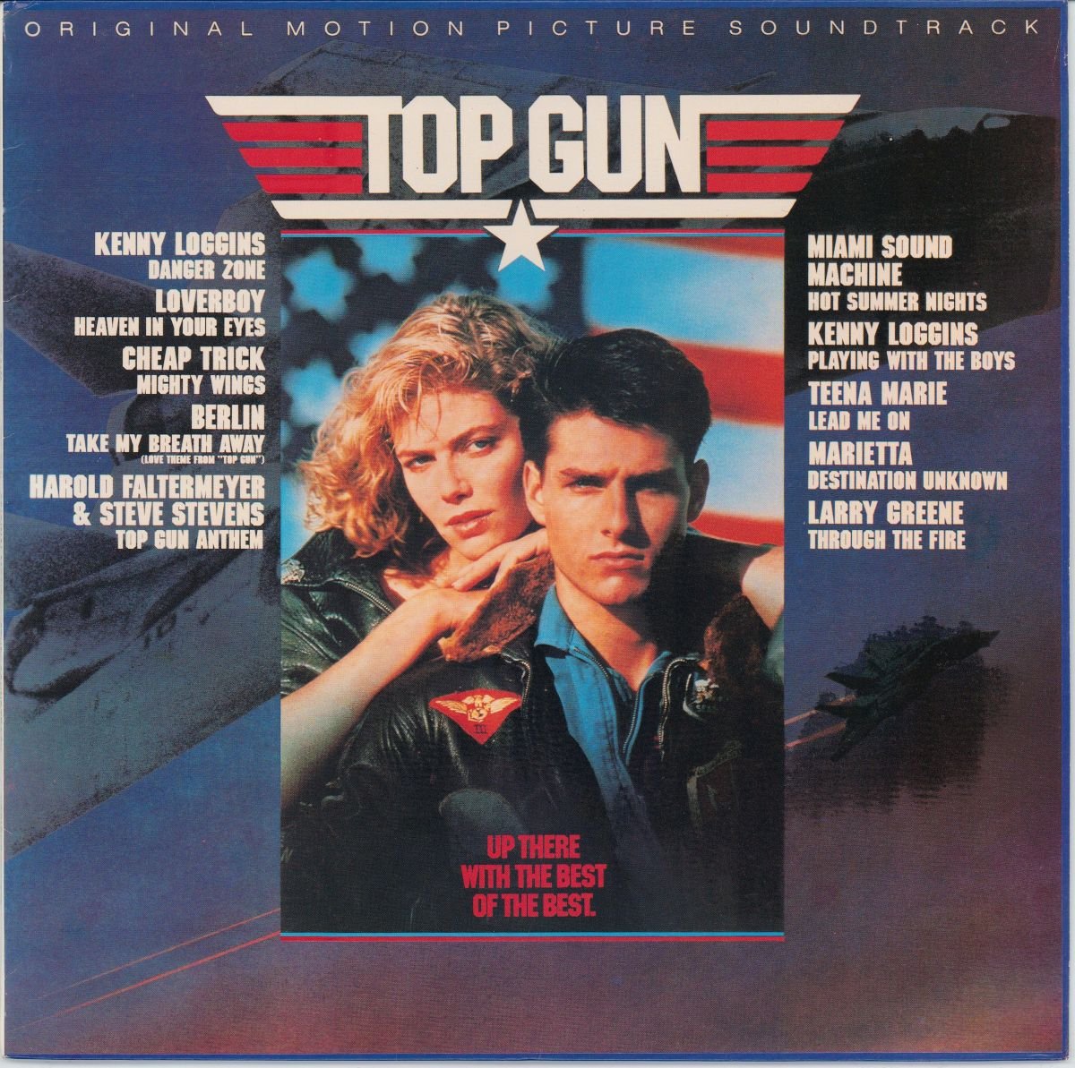 Various - Top Gun (Original Motion Picture Soundtrack) (VG+)