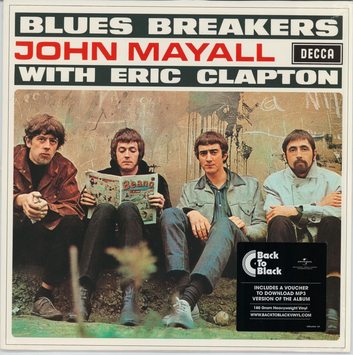 John Mayall With Eric Clapton - Blues Breakers (VG+)