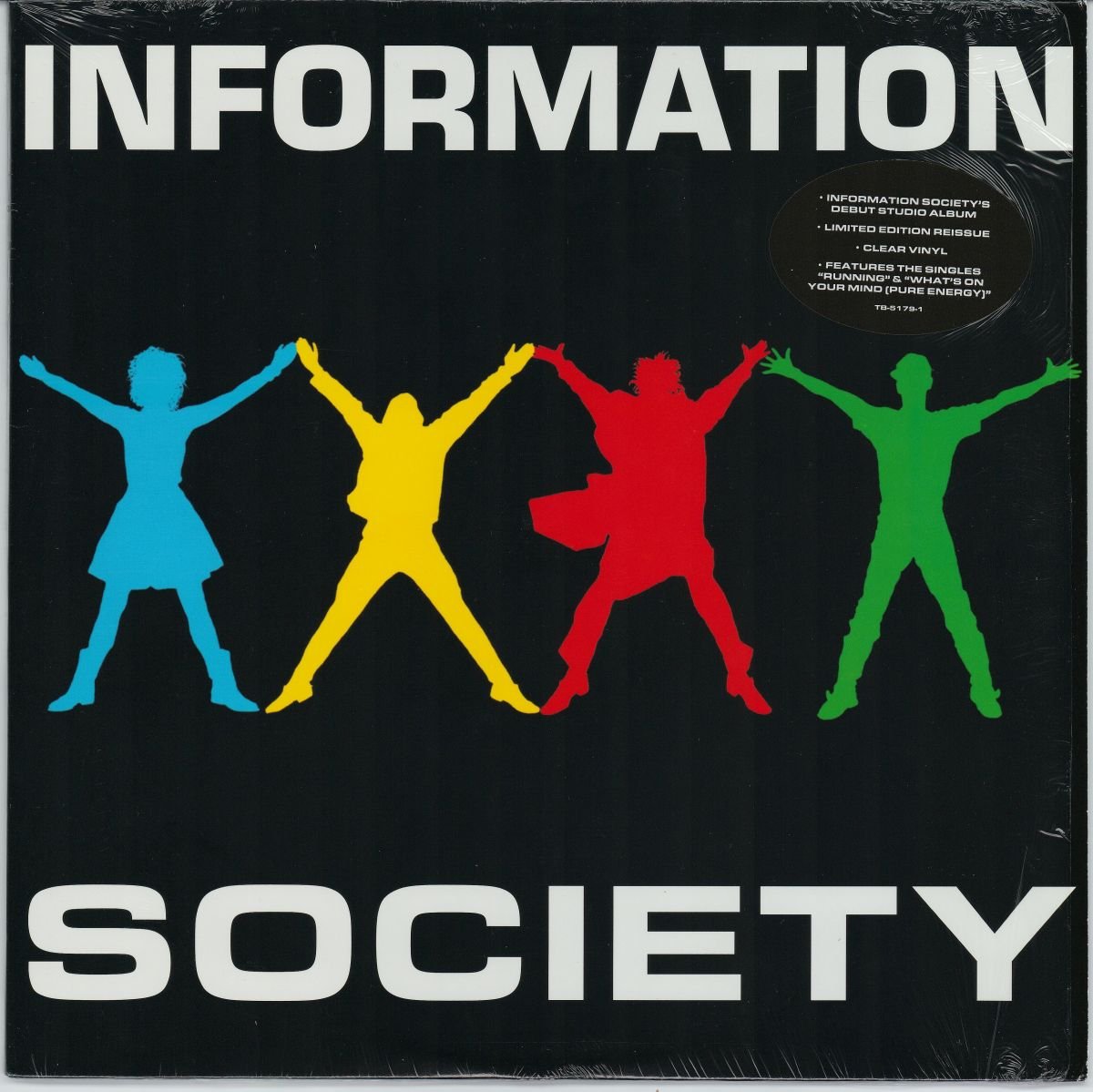 Information Society - Information Society (VG+) (Clear Vinyl)