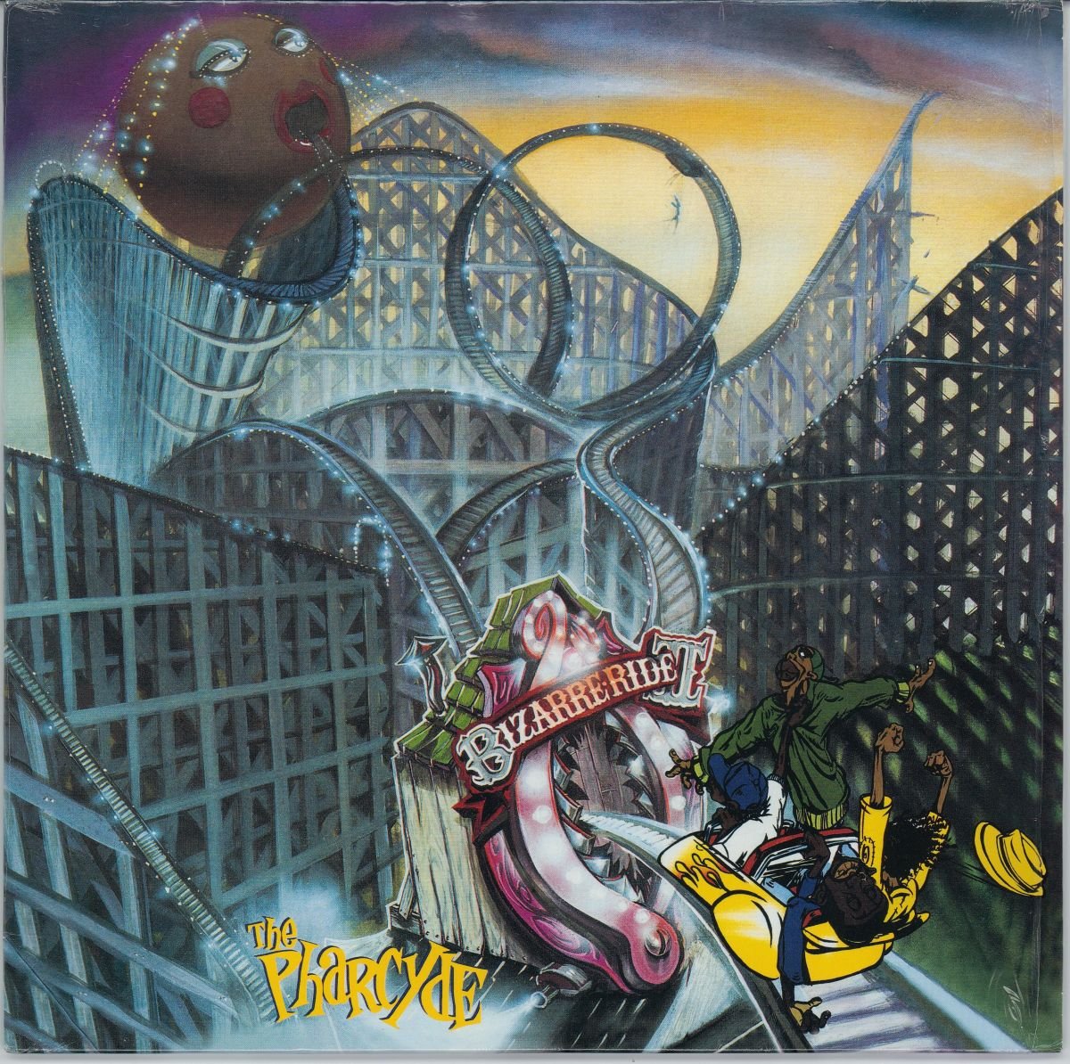 The Pharcyde - Bizarre Ride II The Pharcyde (VG+) (2LP) (Yellow, Blue Coloured Vinyl)