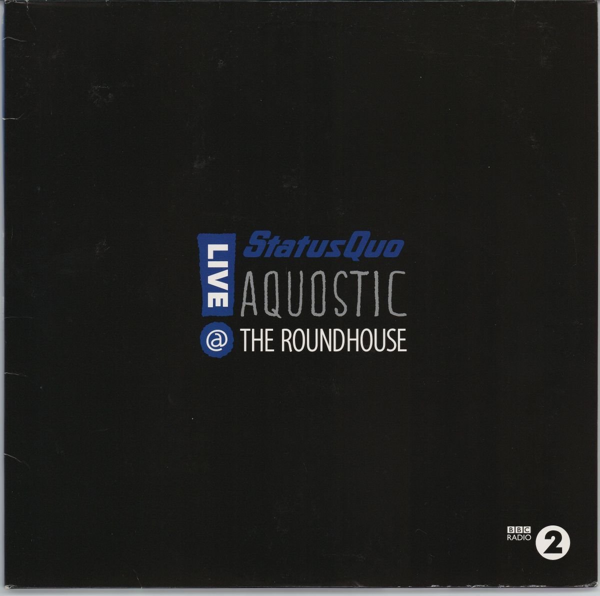Status Quo - Aquostic - Live @ The Roundhouse (VG) (2LP)