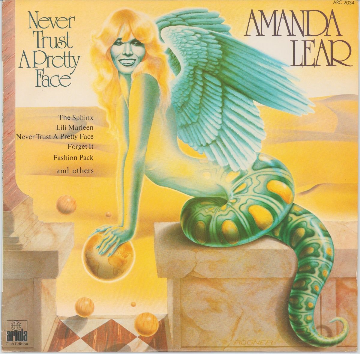 Amanda Lear - Never Trust A Pretty Face (VG+)