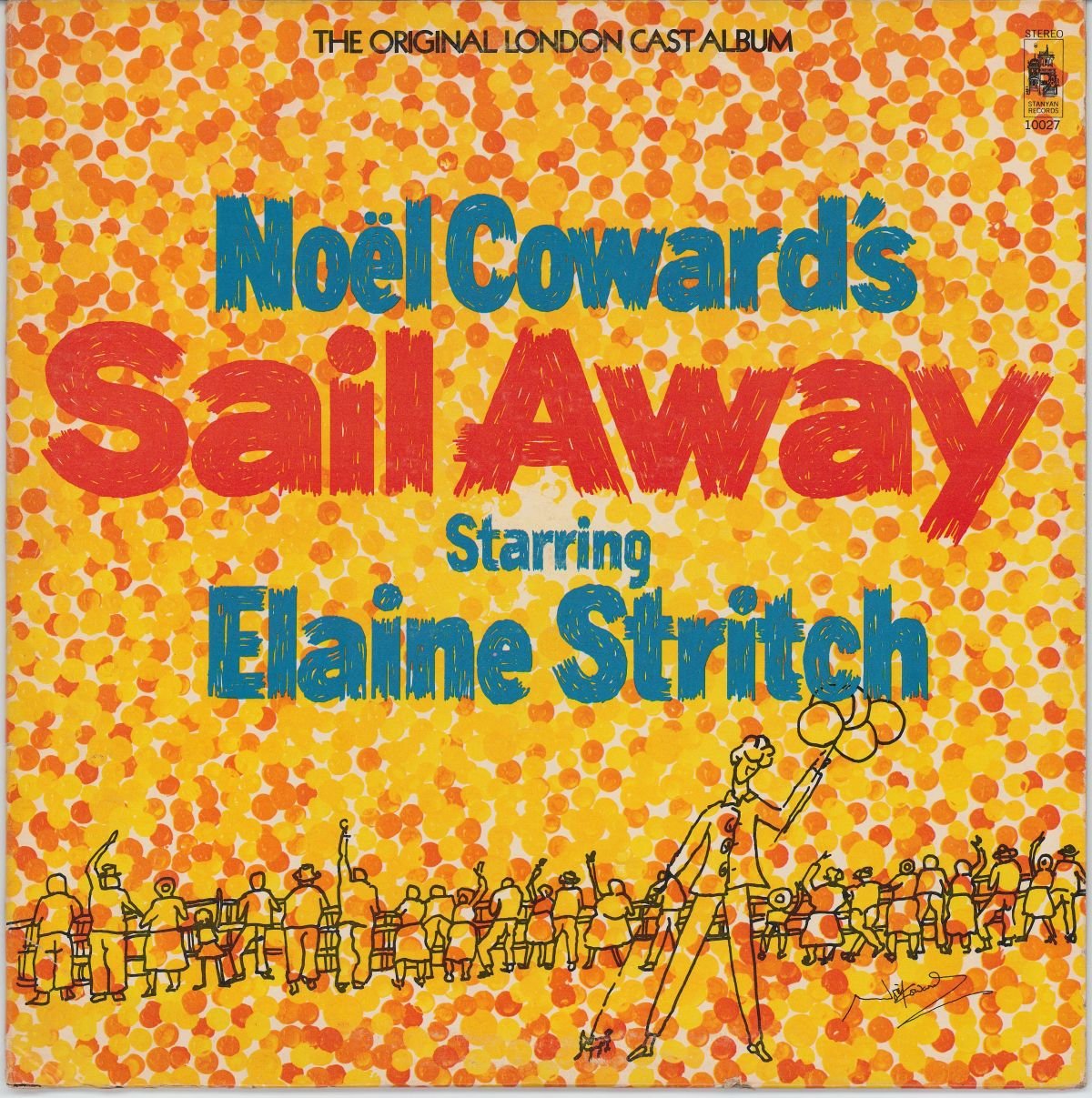 Sail Away (The Original London Cast) (VG/VG+)