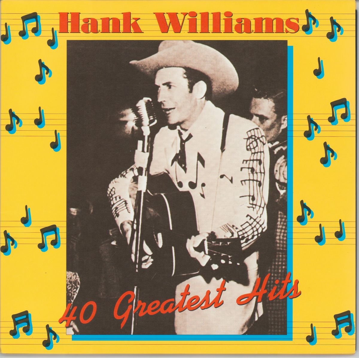 Hank Williams - Hank Williams - 40 Greatest Hits (VG+) (2LP)