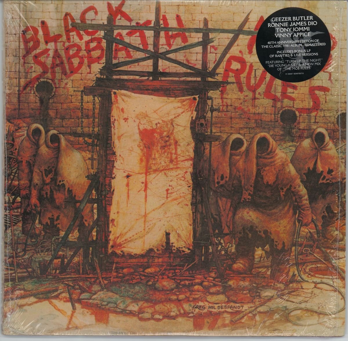 Black Sabbath - Mob Rules (VG+) (2LP)