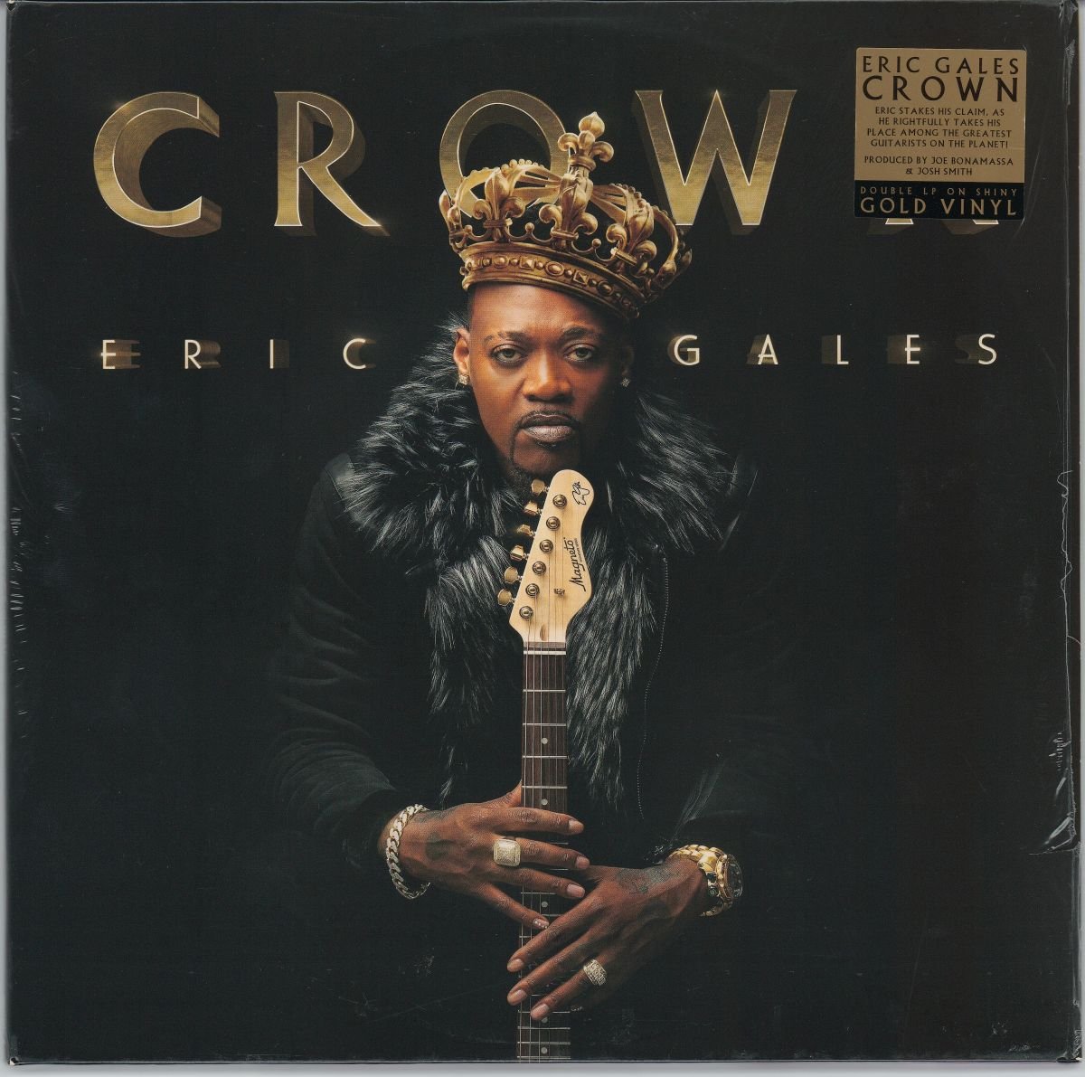 Eric Gales - Crown (VG+) (2LP) (Gold Coloured Vinyl)