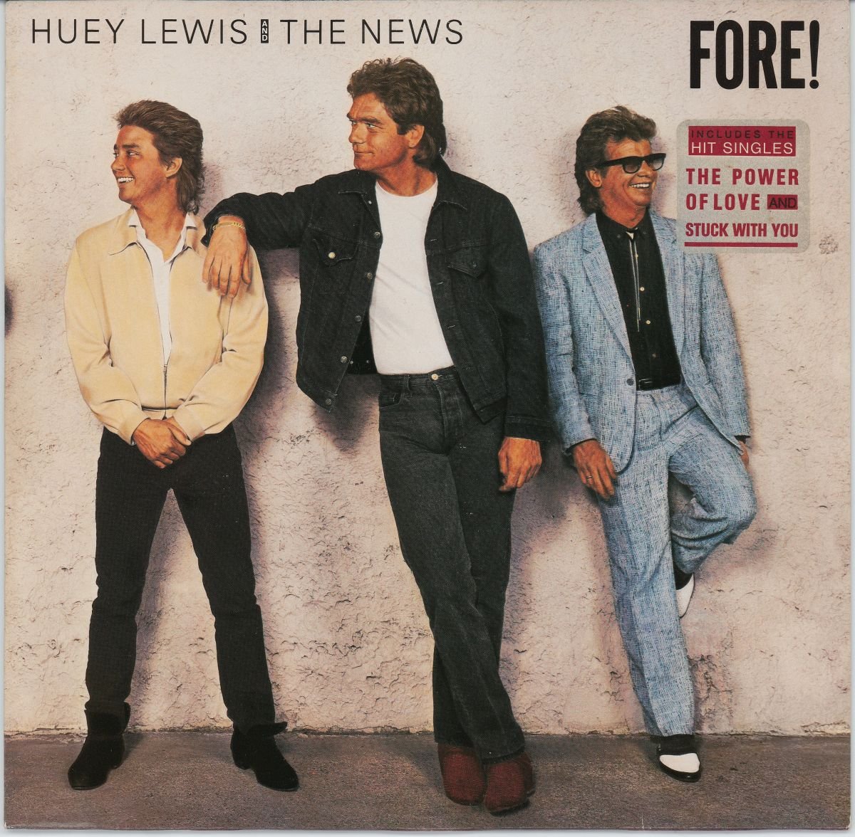 Huey Lewis & The News - Fore! (G+/VG)