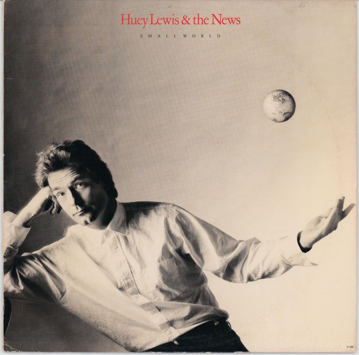 Huey Lewis & The News - Small World (VG/G+)
