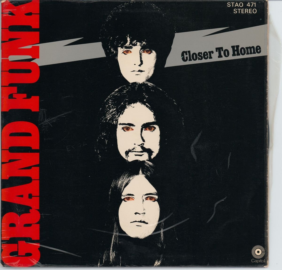 Grand Funk Railroad - Closer To Home (VG/G+)