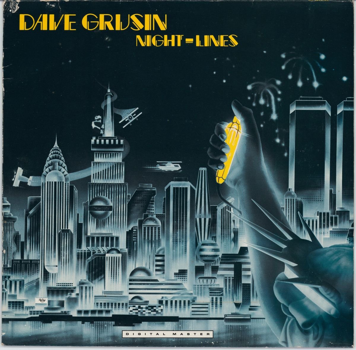 Dave Grusin - Night-Lines (VG/G+)