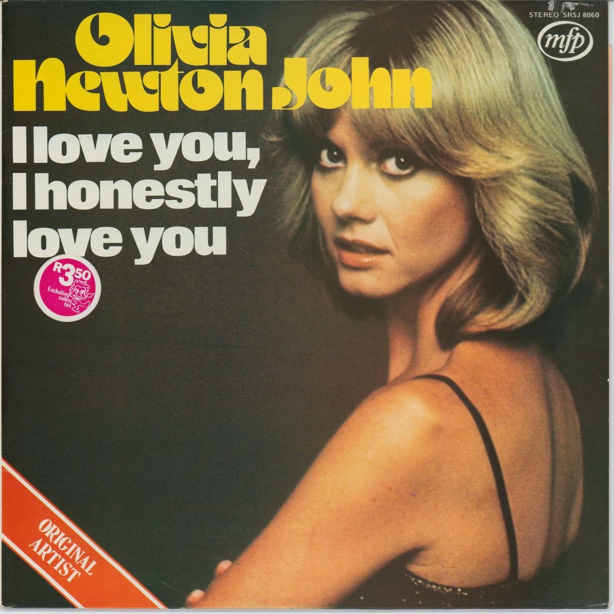 Olivia Newton-John - I Love You, I Honestly Love You (VG+)