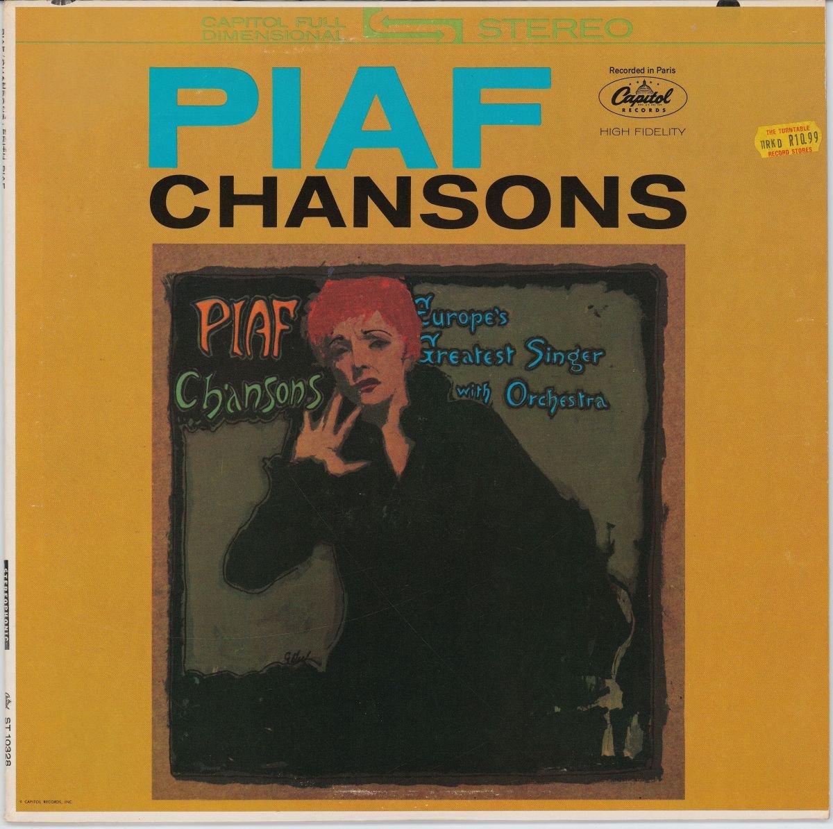 Edith Piaf - Chansons (VG+)
