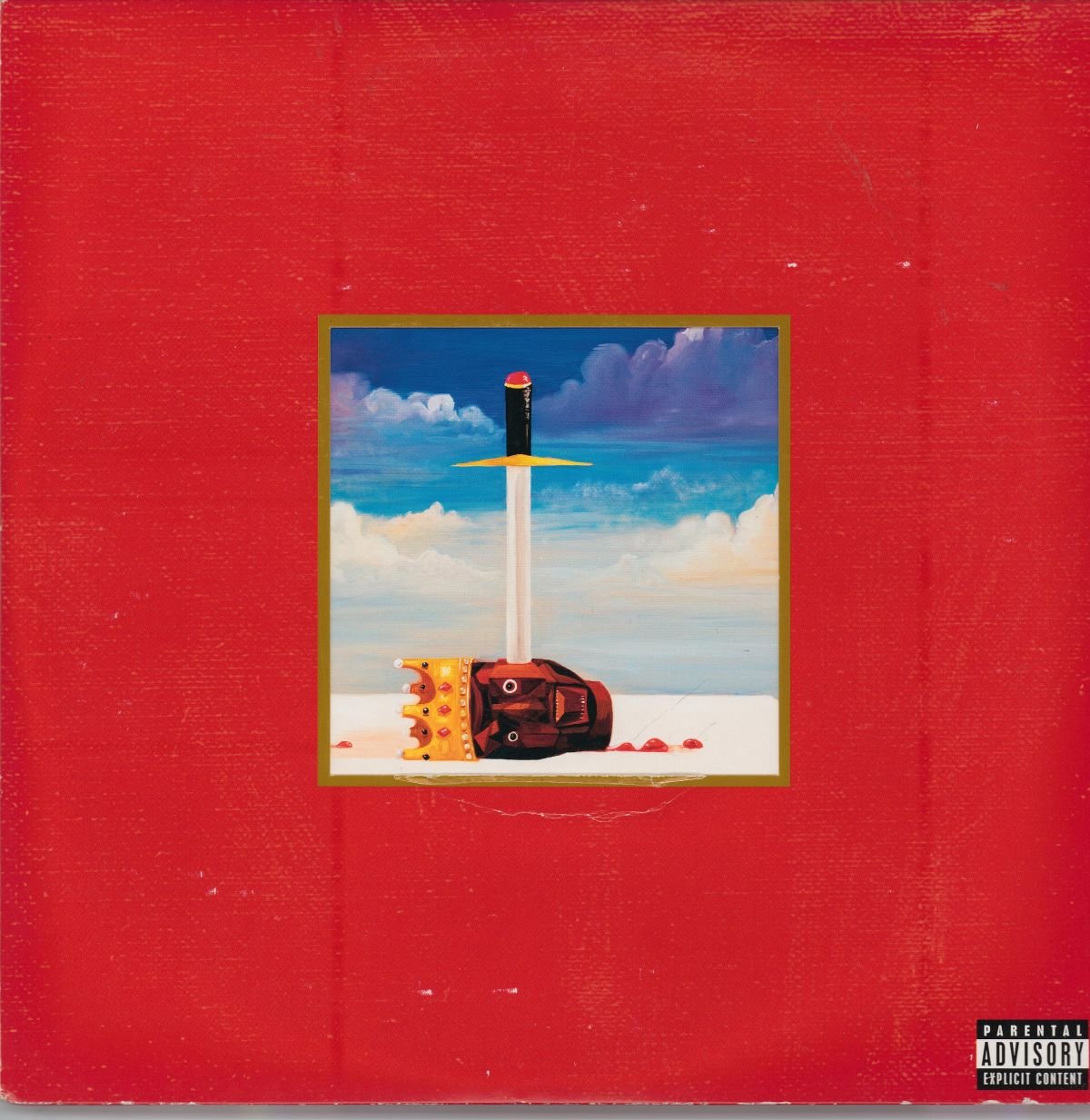 Kanye West - My Beautiful Dark Twisted Fantasy (VG+/G+) (3LP) (Ltd. Ed.)