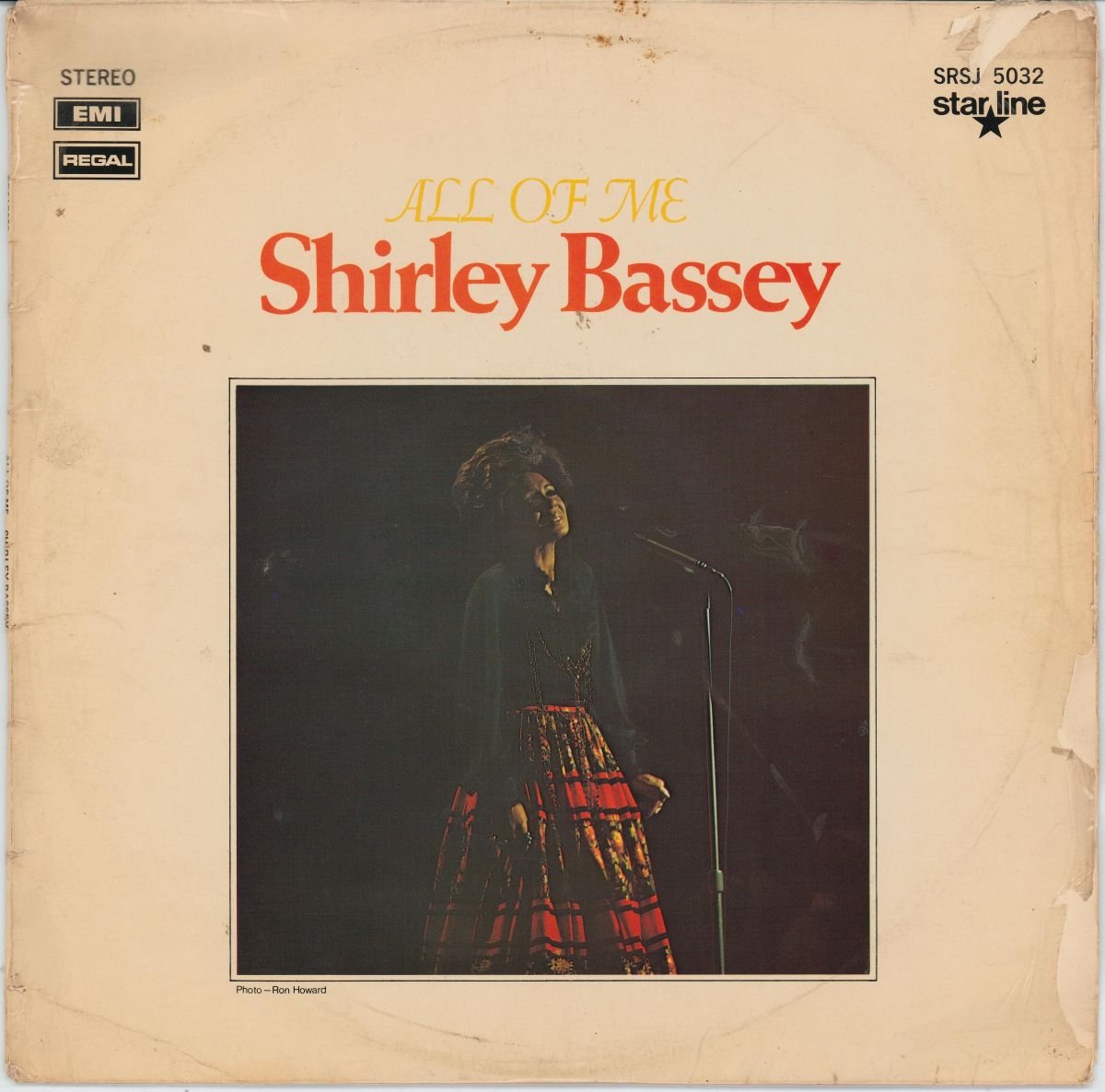 Shirley Bassey - All Of Me (G+)