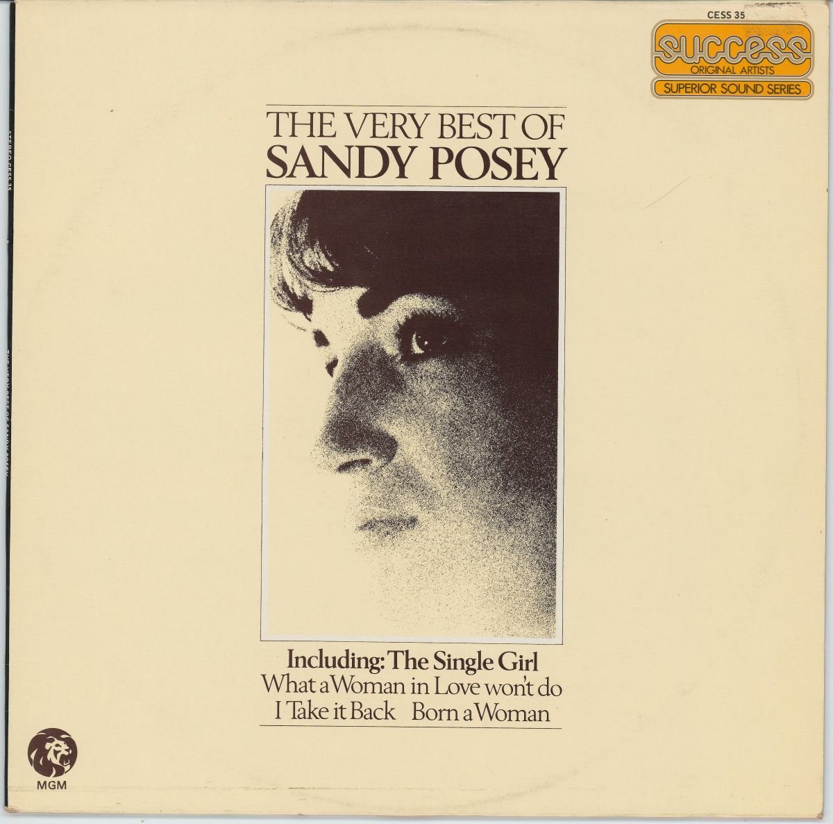 Sandy Posey - The Very Best Of Sandy Posey (VG+/VG)