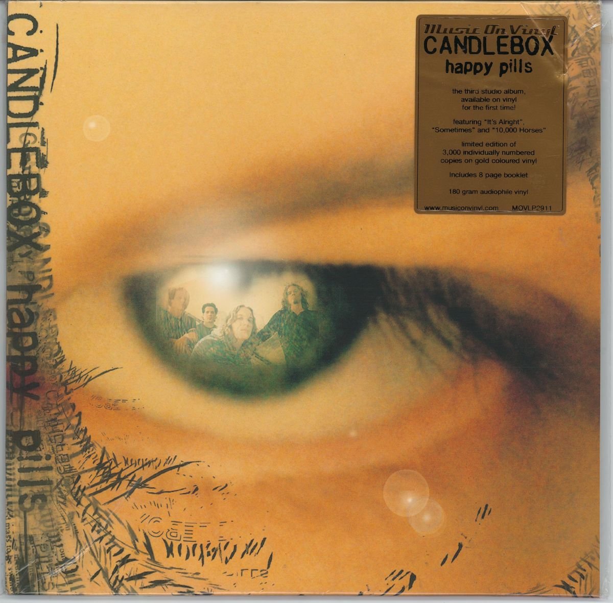 Candlebox - Happy Pills (VG+) (2LP) (Gold Vinyl)
