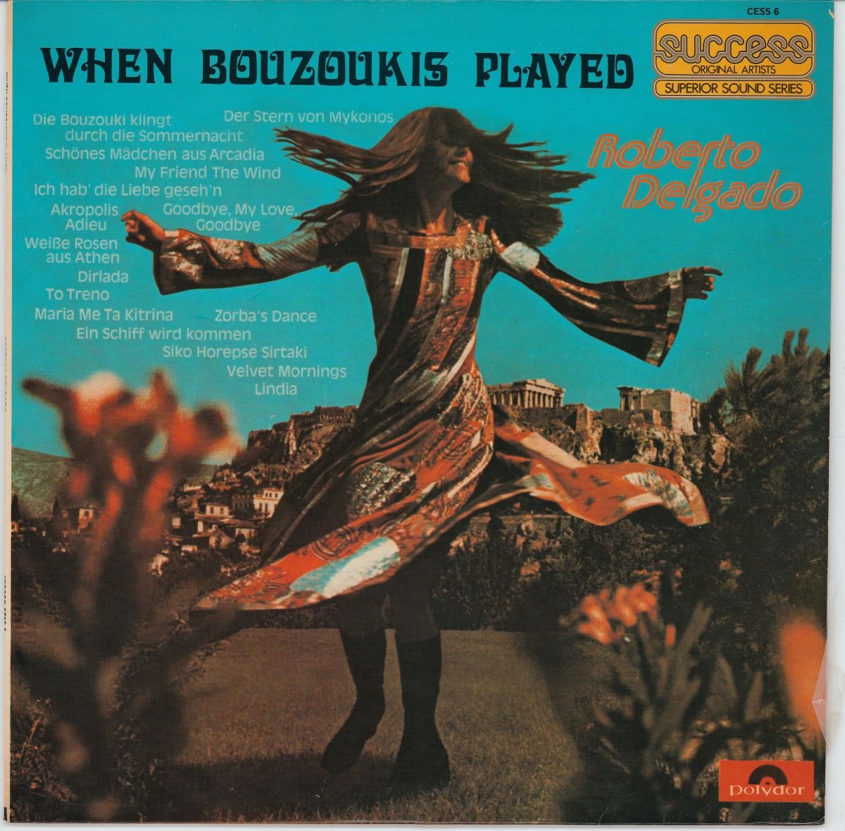 Roberto Delgado - When Bouzoukis Play (VG/VG+)