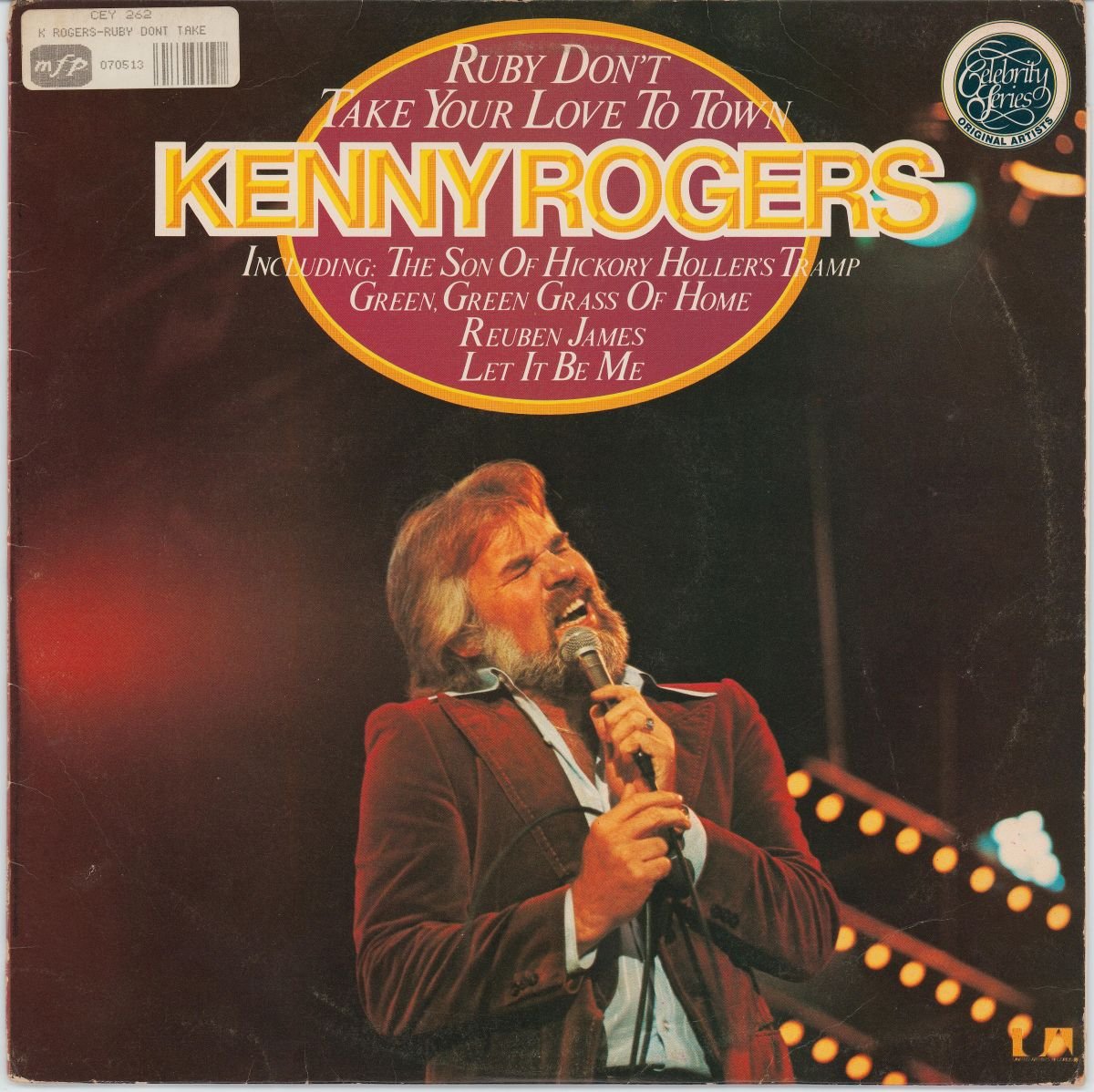 Kenny Rogers - Ruby Don't Take Your Love To Town (G+)