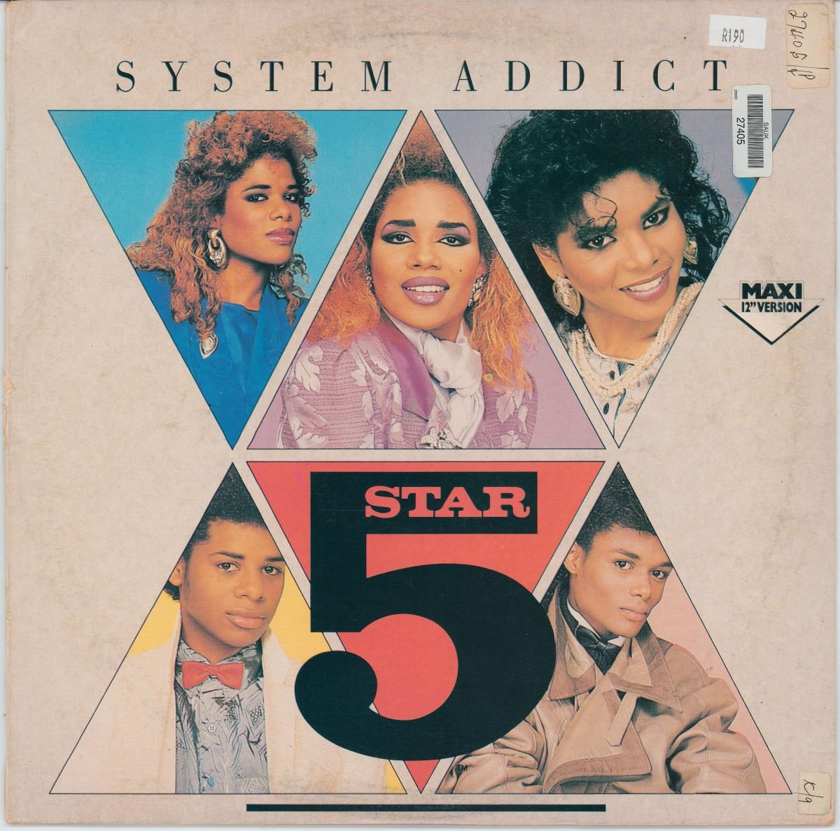 Five Star - System Addict (VG+/G+) (12")